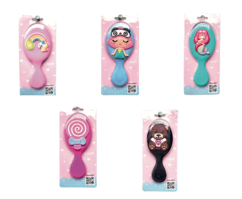Cepillo de Cabello para Niñas - Varios Diseños