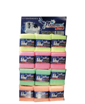 Esponja Colibrí Multiusos  X12U