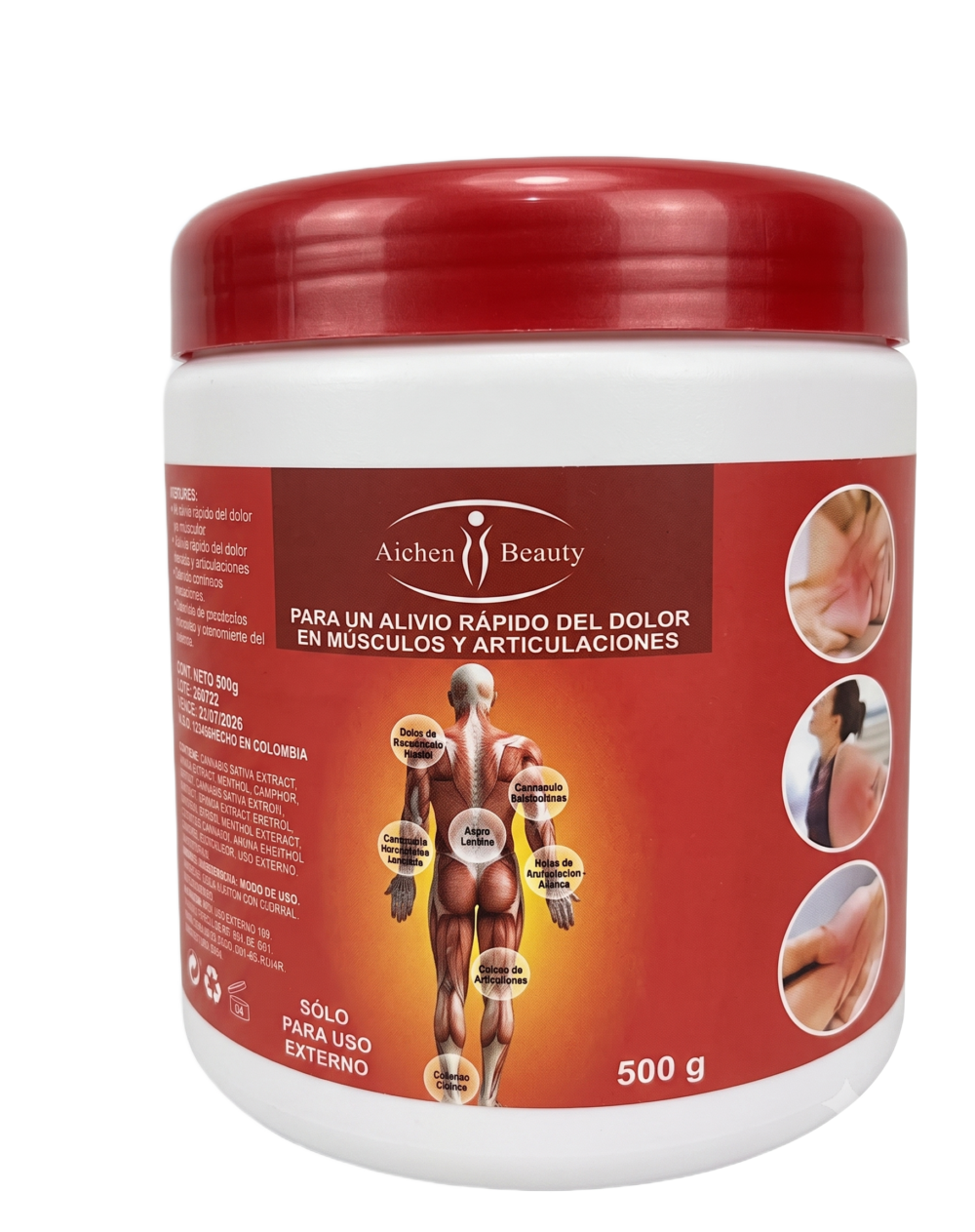 GEL MUSCULAR 500G