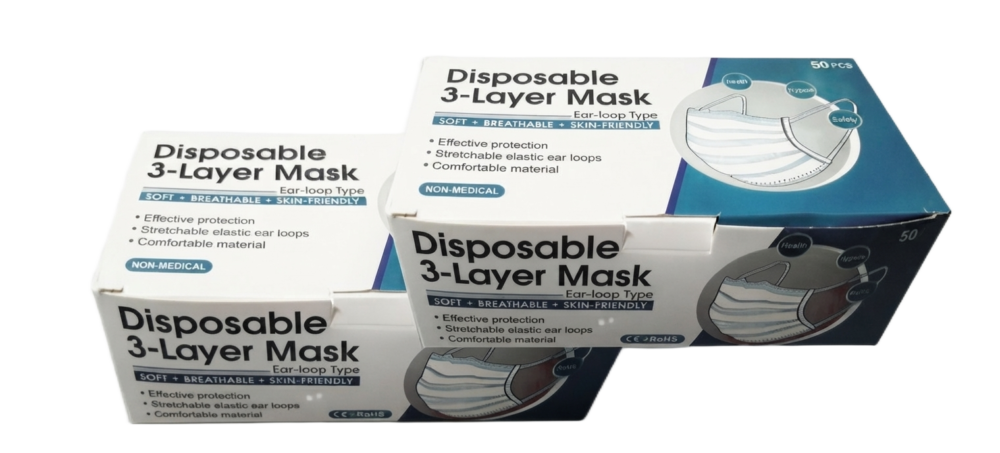Mascarilla Celeste x50