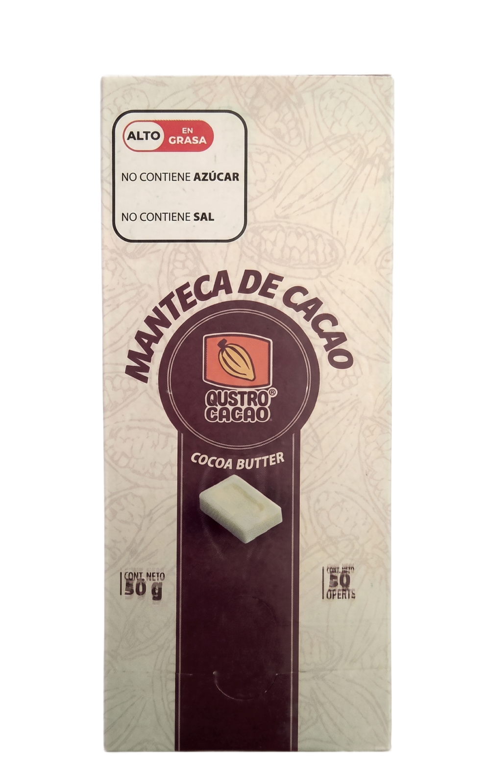 MANTECA DE CACAO CAJA X50U