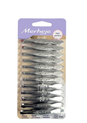 Pinza de Depilar Merheje x12u