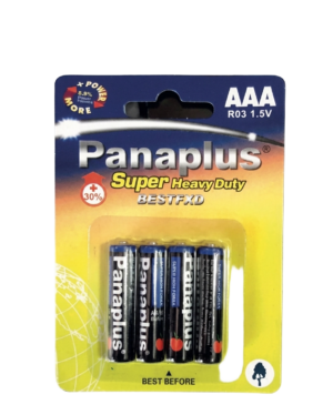 Pila Panaplus Blister AAA x4u