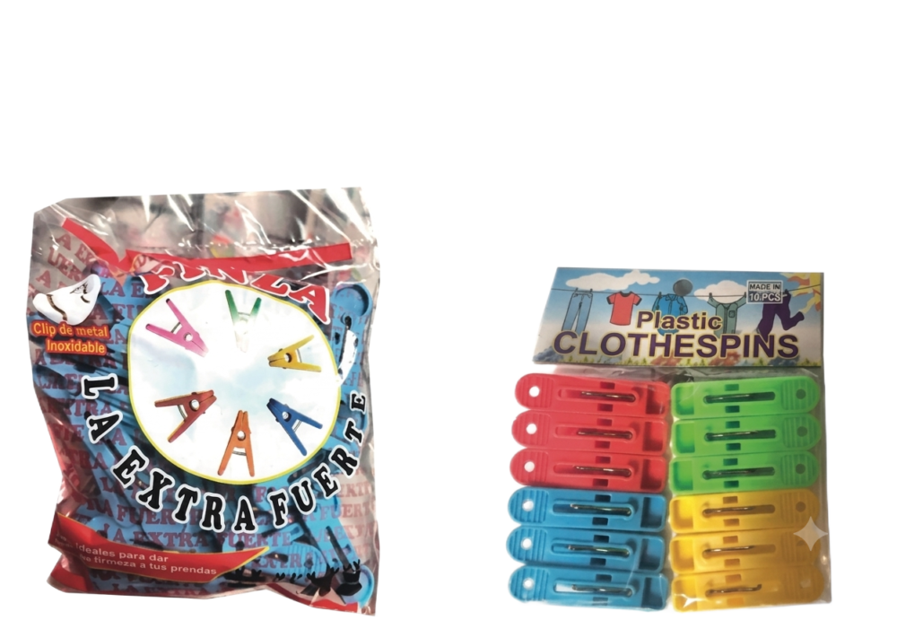 Pinza de Ropa Plástica X24 U