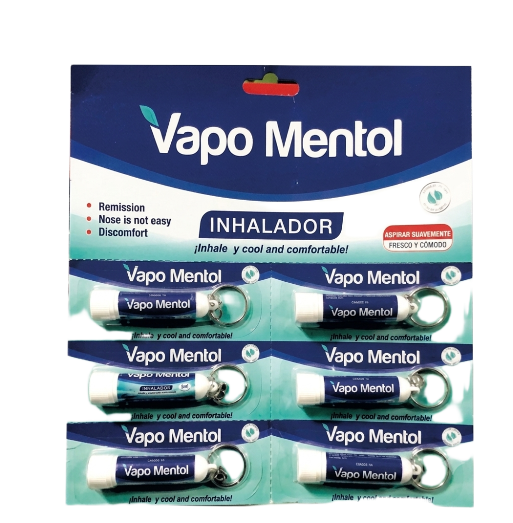 Vapo Mentol Inhalador Llavero