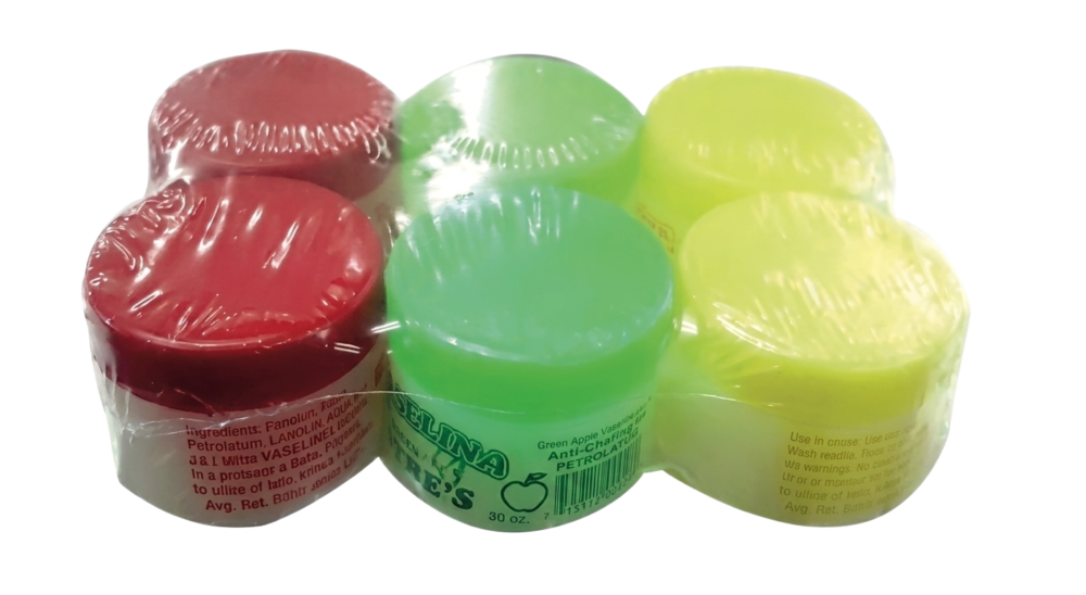 VASELINA BEBE FRUTAS 50GR X6