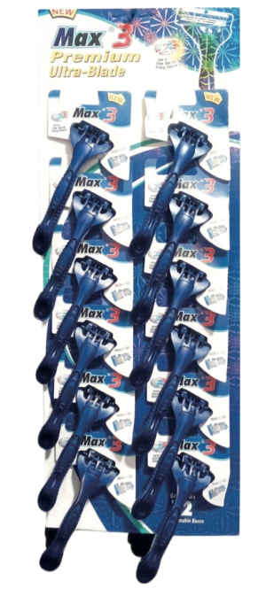 Barbera Max3 Hojas - Color Azul x12