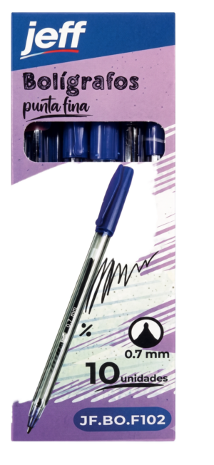 Esfero Jeff Azul