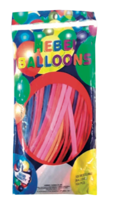 FUNDA DE GLOBO LARGO X100U