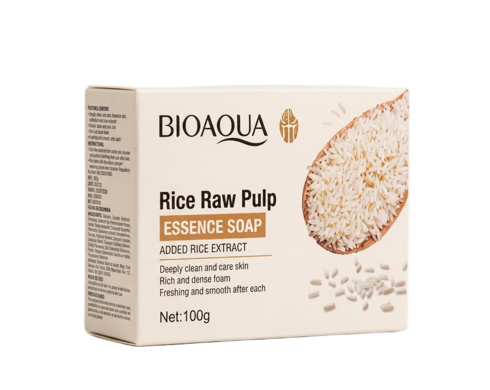 Jabón Facial de Arroz Bioaqua
